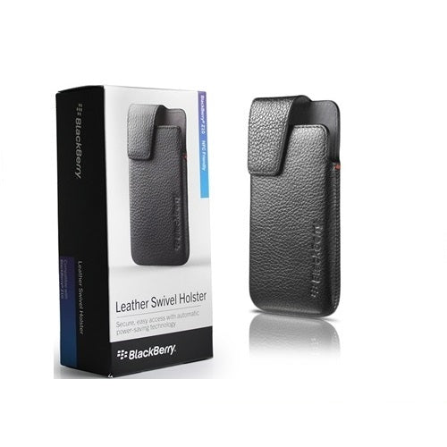 Blackberry Leather Swivel Holster suits Blackberry Z10 ACC-49273-201 - Black 1