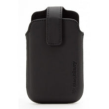 Load image into Gallery viewer, Blackberry Leather Swivel Holster Pouch for Curve 9350 / 9370 / 9360 - Black 1