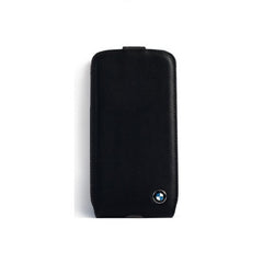 BMW Genuine Leather Flip Case for Samsung Galaxy S4 - Black 1