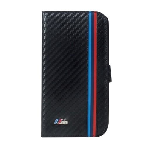 BMW M Collection Carbon Effect Wallet Case Samsung Galaxy S4 - Black 2