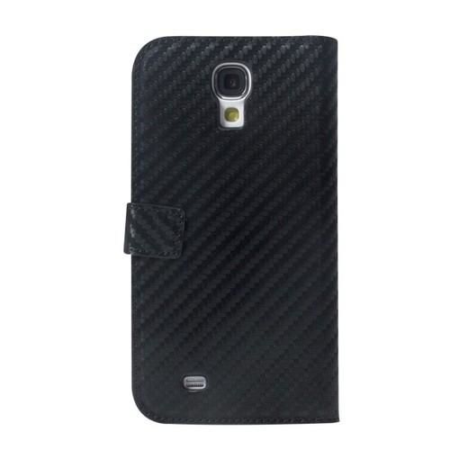 BMW M Collection Carbon Effect Wallet Case Samsung Galaxy S4 - Black 3