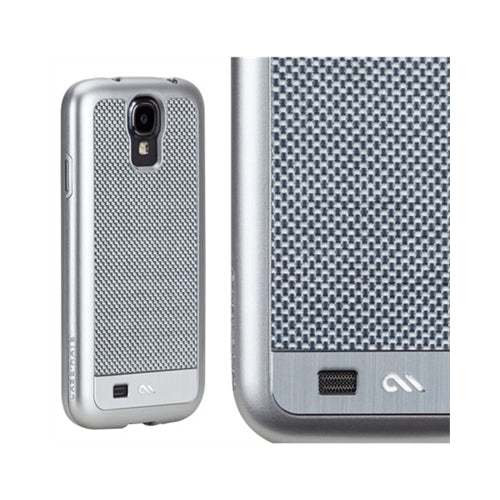 Case-Mate Carbon Fibre Samsung Galaxy S4 SIV S 4 i9500 Case Silver CM026854 6