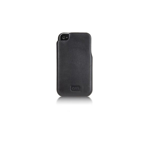 Case Mate Signature Leather Case for iPhone 4G - CM011724 Black Napa 3