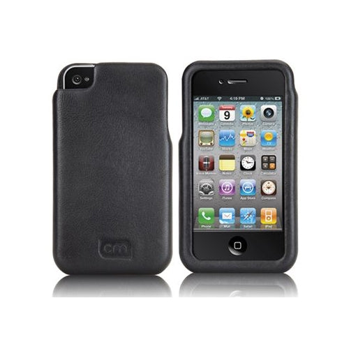 Case Mate Signature Leather Case for iPhone 4G - CM011724 Black Napa 1