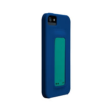 Load image into Gallery viewer, Case-Mate Snap iPhone 5 Case with Kickstand Blue / Green CM022508 3