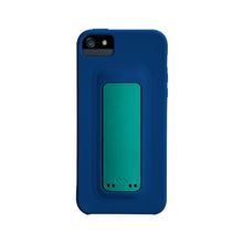 Load image into Gallery viewer, Case-Mate Snap iPhone 5 Case with Kickstand Blue / Green CM022508 6