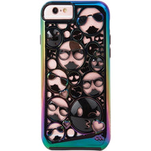 Load image into Gallery viewer, Case-Mate Tough Layers Emoji Case iPhone 7/6s/6 - Iridescent / Black 1