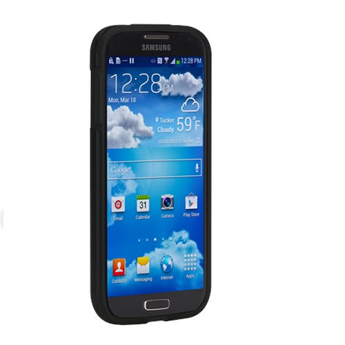 Case-Mate Naked Tough Case suits Samsung Galaxy S4 - Clear with Black Bumper 3
