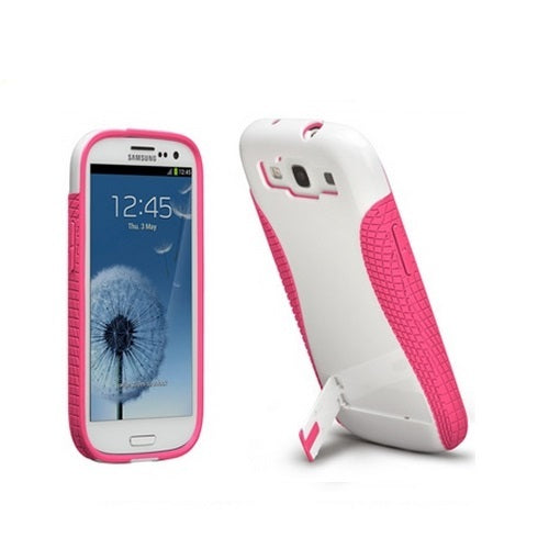 Case-Mate Pop! Case with Stand for Samsung Galaxy S3 III i9300 White Pink 1
