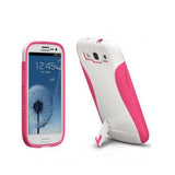 Case-Mate Case with Stand for Samsung Galaxy S3 III i9300 White Pink