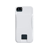 Case-Mate ID Case with Card Slot for iPhone 5 / 5S / SE 1st Gen - White