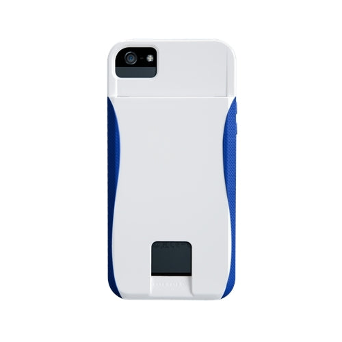 Case-Mate Pop! ID Case iPhone 5 Pop ID Case w Stand and Card Slot White Blue 6