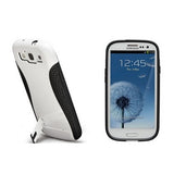 Case-Mate Case with Stand for Samsung Galaxy S3 III i9300 White Black