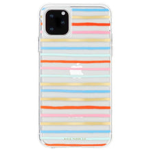 Load image into Gallery viewer, Case-Mate Rifle Paper Co Case iPhone 11 Pro / X / XS 5.8 inch - Happy Stripe 1