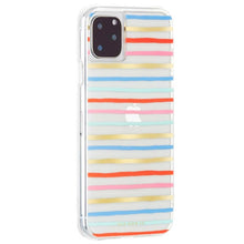 Load image into Gallery viewer, Case-Mate Rifle Paper Co Case iPhone 11 Pro / X / XS 5.8 inch - Happy Stripe 2