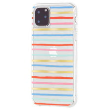 Load image into Gallery viewer, Case-Mate Rifle Paper Co Case iPhone 11 Pro / X / XS 5.8 inch - Happy Stripe 4