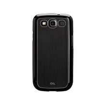Load image into Gallery viewer, Case-Mate Faux Brushed Aluminum Case Samsung Galaxy S III 3 S3 GT-i9300 Black 3