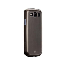 Load image into Gallery viewer, Case-Mate Faux Brushed Aluminum Case Samsung Galaxy S III 3 S3 GT-i9300 Silver 3