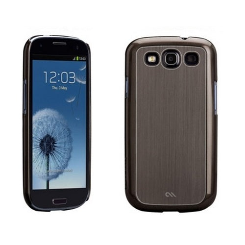 Case-Mate Faux Brushed Aluminum Case Samsung Galaxy S III 3 S3 GT-i9300 Silver 1
