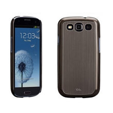 Load image into Gallery viewer, Case-Mate Faux Brushed Aluminum Case Samsung Galaxy S III 3 S3 GT-i9300 Silver 1