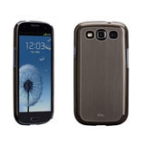 Case-Mate Faux Brushed Aluminum Case Samsung Galaxy S III 3 S3 GT-i9300 Silver