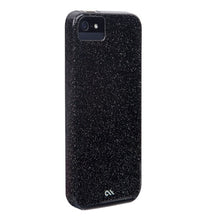 Load image into Gallery viewer, Case-Mate Sheer Glam Case suits iPhone SE - Noir / Clear Bumper 4