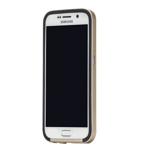 Case-Mate Slim Tough Case suits Samsung Galaxy S6 - Black / Gold 3