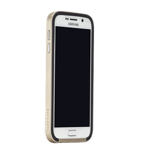 Load image into Gallery viewer, Case-Mate Slim Tough Case suits Samsung Galaxy S6 - Black / Gold 6