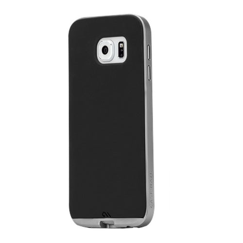 Case-Mate Slim Tough Case suits Samsung Galaxy S6 - Black / Silver 5