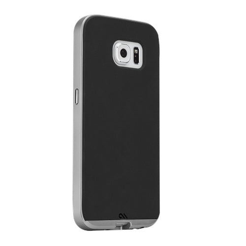 Case-Mate Slim Tough Case suits Samsung Galaxy S6 - Black / Silver 6