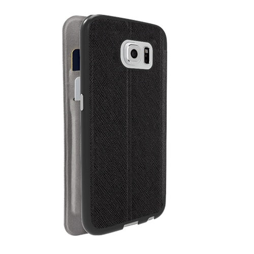 Case-Mate Stand Folio Case suits Samsung Galaxy S6 - Black / Grey 1