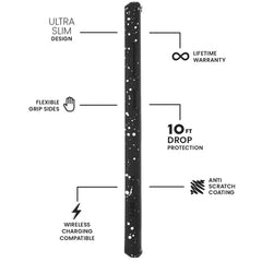 Case-mate Tough Speckled Case for Note 10+ Plus / 10+ 5G Black 4