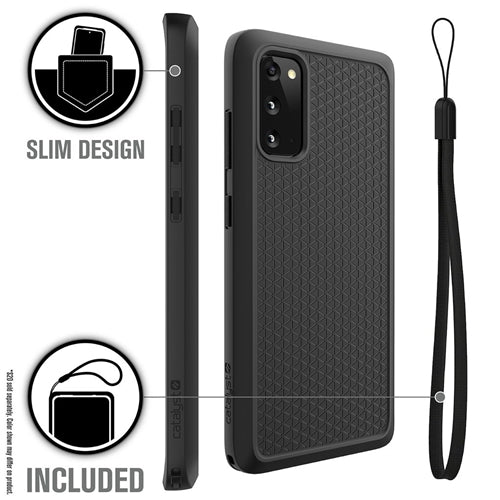 Catalyst Impact Protection & Tough Case for Samsung Galaxy S20 Black 1