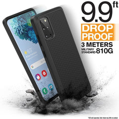 Catalyst Impact Protection & Tough Case for Samsung Galaxy S20+ Black 2