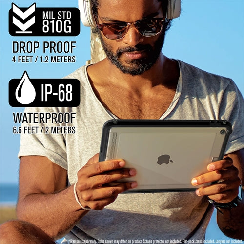 Catalyst Waterproof & Tough Case iPad 7th & 8th Gen 10.2 2020 -  Black 6