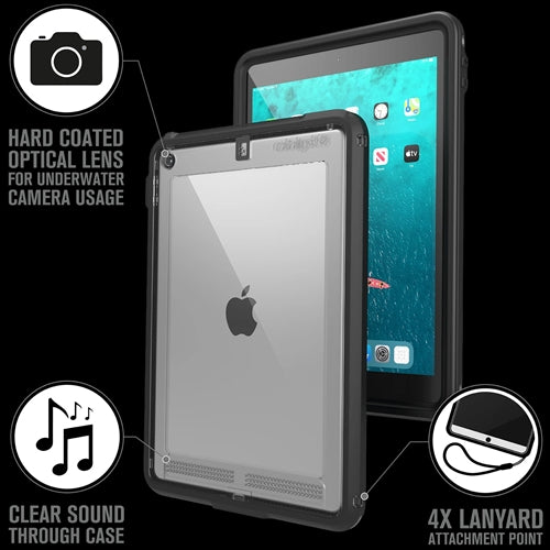 Catalyst Waterproof & Tough Case iPad 7th & 8th Gen 10.2 2020 -  Black 8