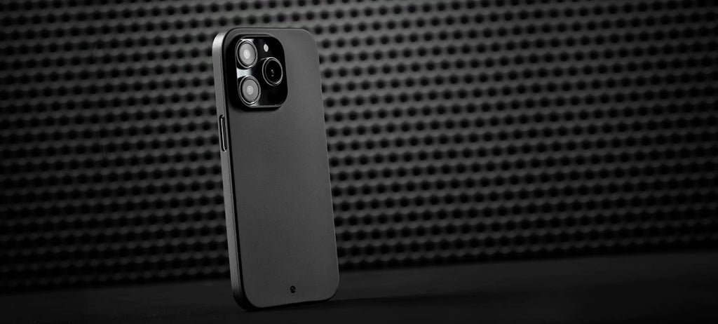 Caudabe The Veil Ultra Thin Case For iPhone 14 Pro 6.1 - STEALTH BLACK