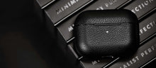 Load image into Gallery viewer, Caudabe Leather Case Crescendo for Airpod Pro - Black - Mac Addict