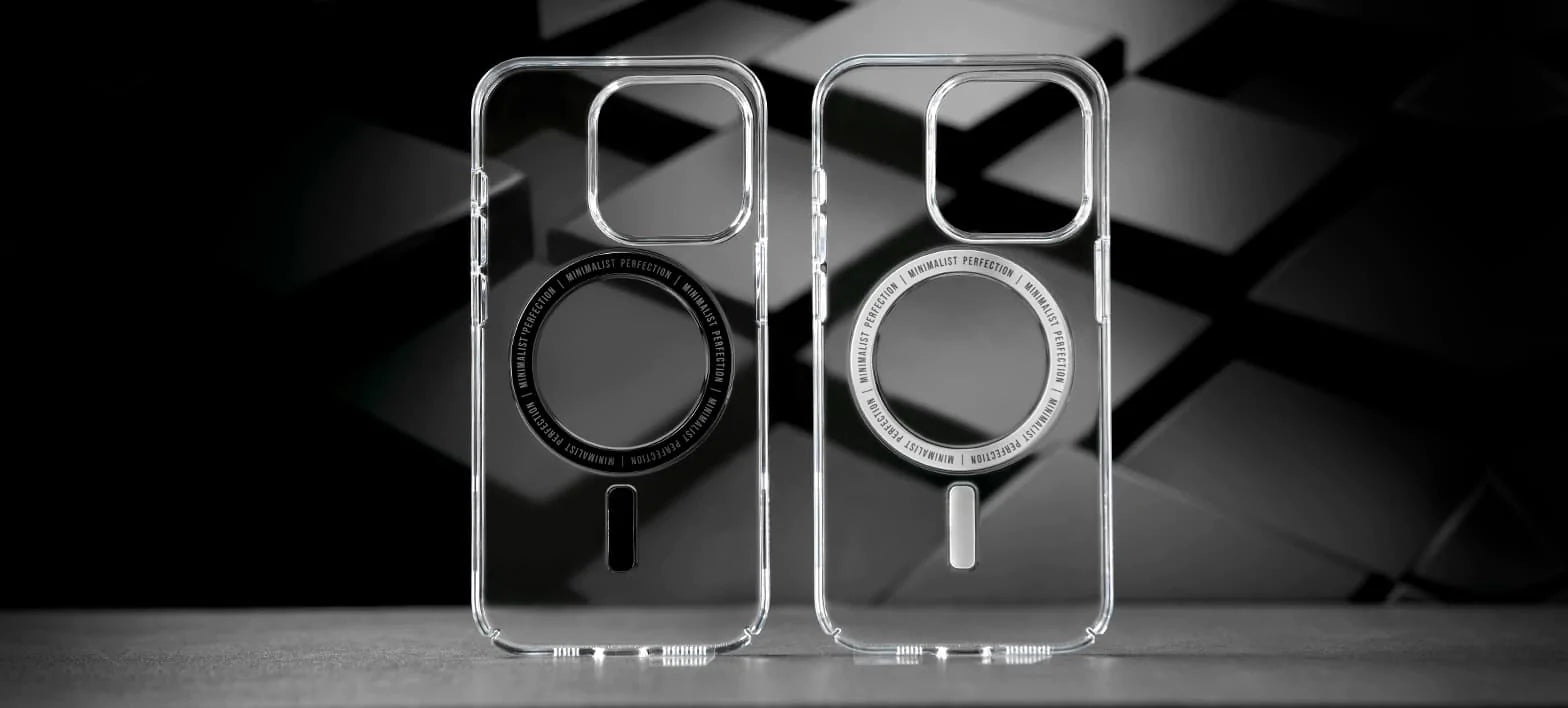 Caudabe Lucid Ultra Slim & MagSafe Case iPhone 14 Pro Max 6.7 Crystal / White