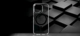 Caudabe Lucid Ultra Slim & MagSafe Case iPhone 14 Pro Max 6.7 Crystal / Charcoal