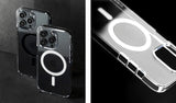 Caudabe Lucid Ultra Slim & MagSafe Case iPhone 14 Pro Max 6.7 Crystal / White