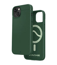 Load image into Gallery viewer, Caudabe Sheath Slim Protective Case with MagSafe iPhone 14 Standard 6.1 - Mountain Green