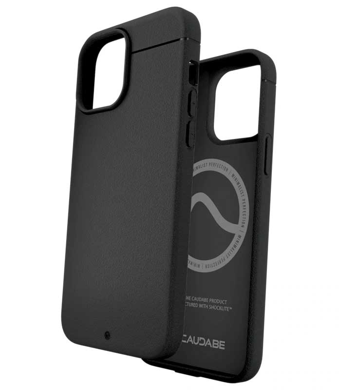 Caudabe Sheath Slim Protective Case with MagSafe iPhone 13 Standard 6.1 - Black - Mac Addict