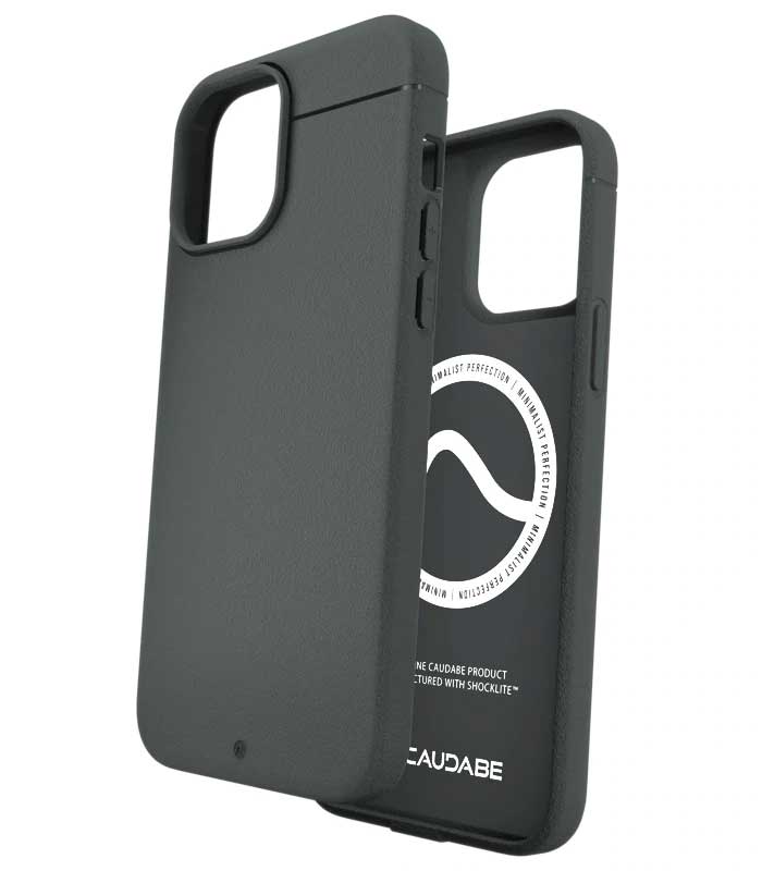 Caudabe Sheath Slim Protective Case & MagSafe iPhone iPhone 13 Mini – Gray - Mac Addict