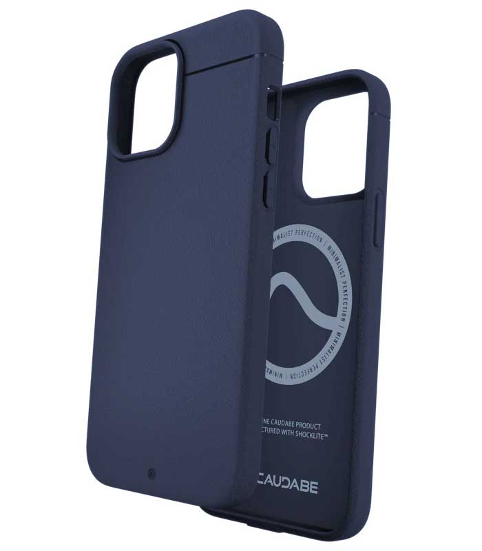 Caudabe Sheath Slim Protective Case & MagSafe iPhone iPhone 13 Mini – Navy - Mac Addict