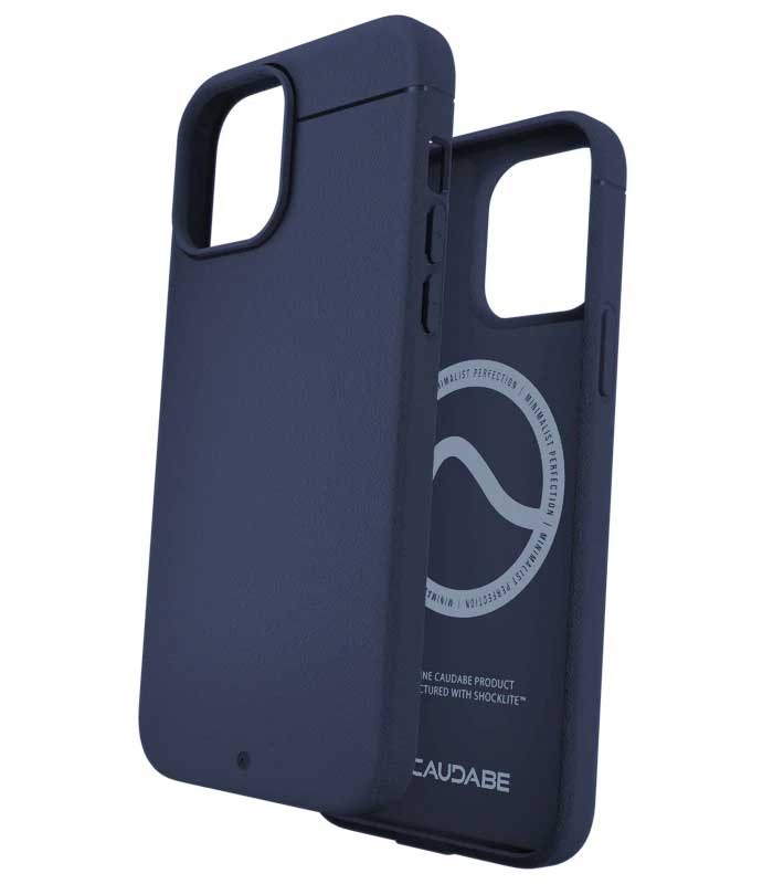 Caudabe Sheath Slim Protective Case with MagSafe iPhone 13 Standard 6.1 - Navy - Mac Addict