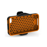 CDN Autocomb iPhone 4 / 4S Case with Car Mount Black - Orange