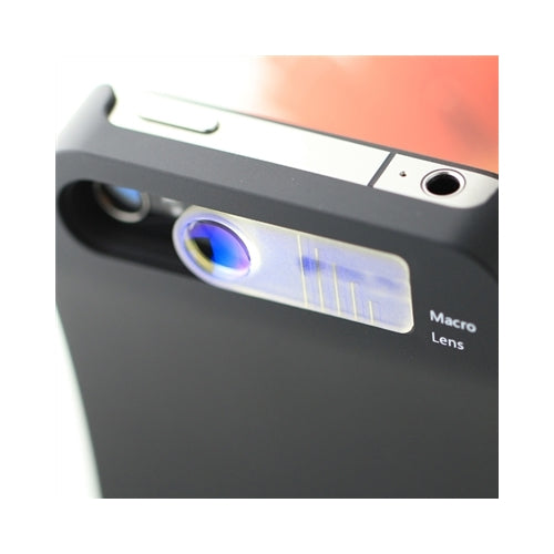CDN iOptic iPhone 4 / 4S Case w/ Built in Macro Lens Take Photo 1cm Away- Black 2