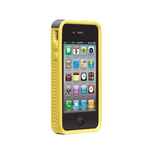 Case-Mate Pop! Case With Stand iPhone 4 / 4S Grey / Citron 4