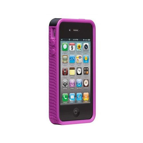 Case-Mate Pop! Case With Stand iPhone 4 / 4S Black / Respberry 5